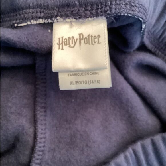 Warner Bros. Blue Sweatpants with Red and White Stripes - Picture 6 of 7